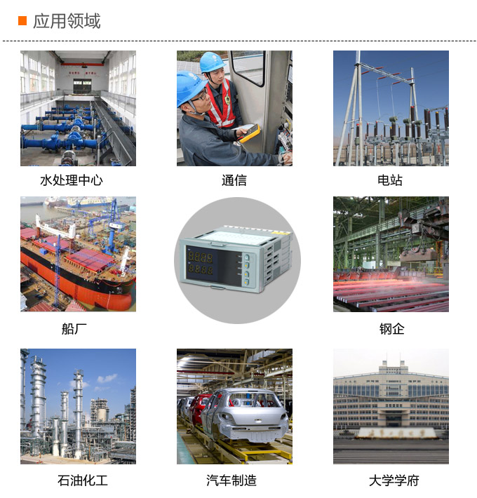 數顯控制儀 DT416智能雙回路數顯表，雙回路數顯控制儀應用領域