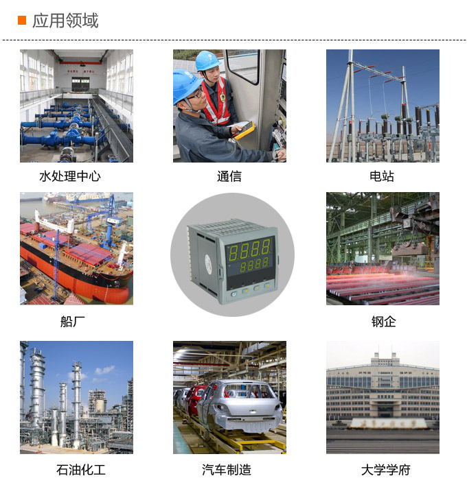 數(shù)顯控制儀 DT407智能雙回路數(shù)顯表，雙回路數(shù)顯控制儀應(yīng)用領(lǐng)域