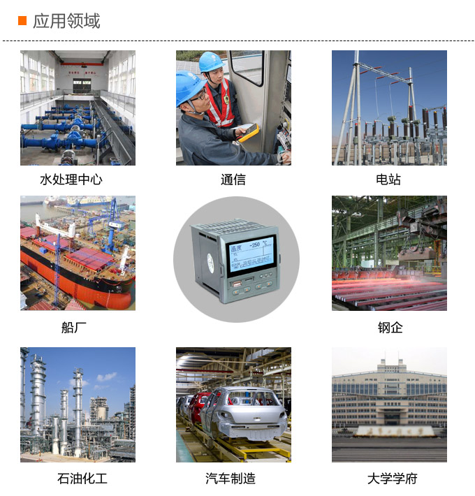 液晶漢顯控制儀，DT309單回路液晶顯示表，液晶顯示控制儀 應(yīng)用領(lǐng)域